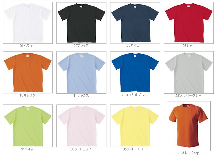 カラーチャート